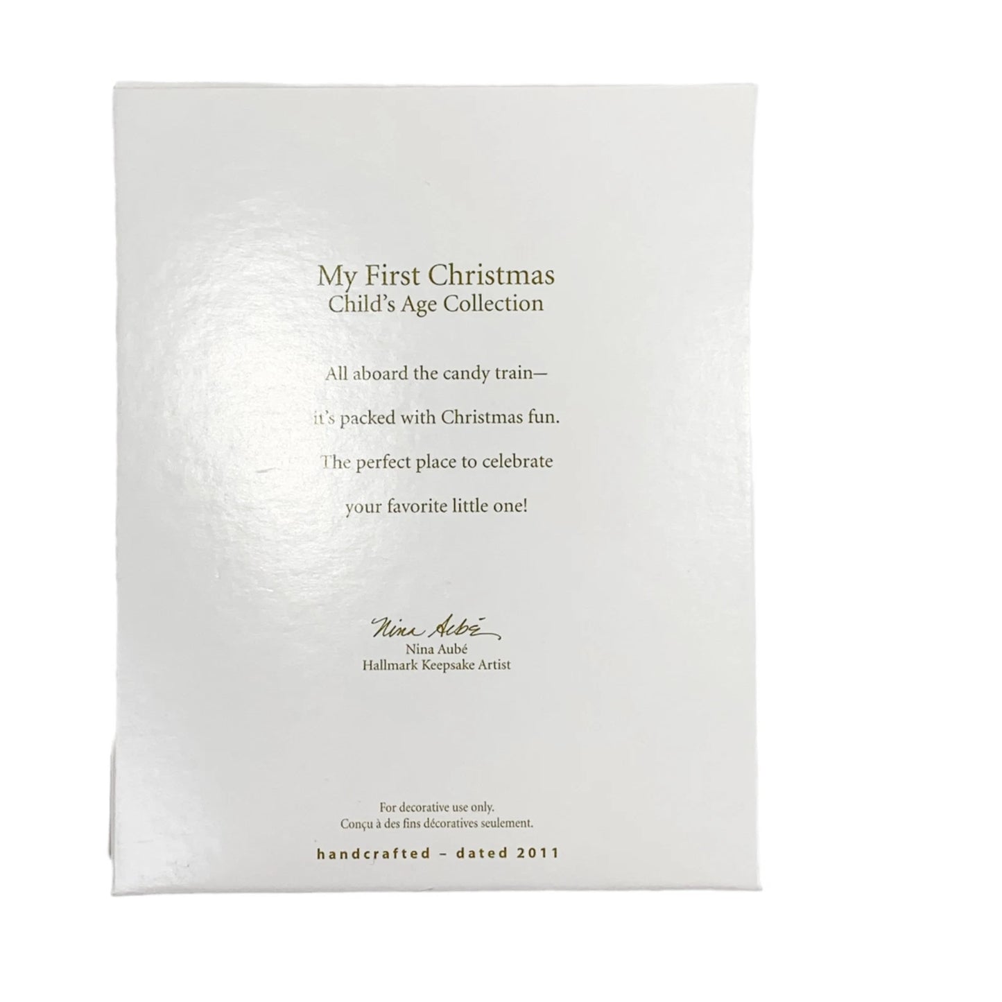 2012 My First Christmas - Photo Holder Hallmark Ornament (Child's Age Collection) QXG4409