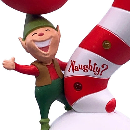2012 Naughty or Nice? Hallmark Ornament (Elf) QXG4944