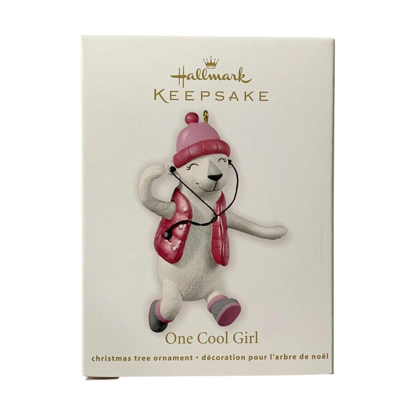 2012 One Cool Girl Hallmark Ornament (Polar Bear) QXG4974 Image2