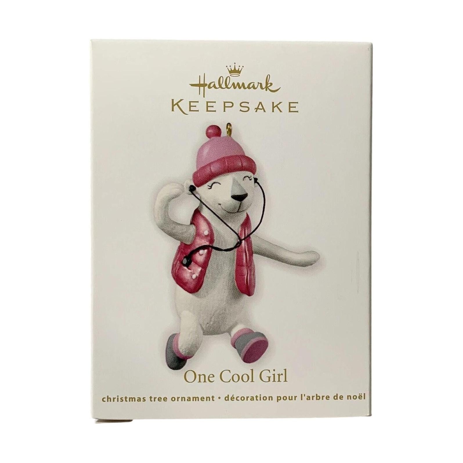 2012 One Cool Girl Hallmark Ornament (Polar Bear) QXG4974 Image2