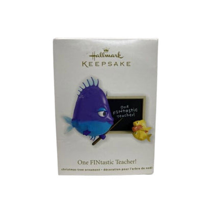 2012 One FINtastic teacher! Hallmark Ornament (Fish) QXG4344