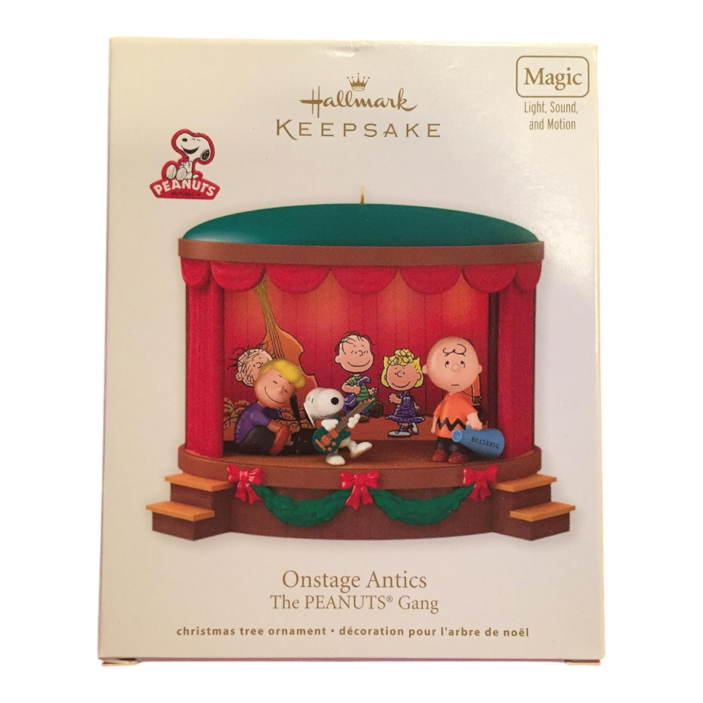2012 Onstage Antics Hallmark Ornament (Peanuts) QXI2924 Image2