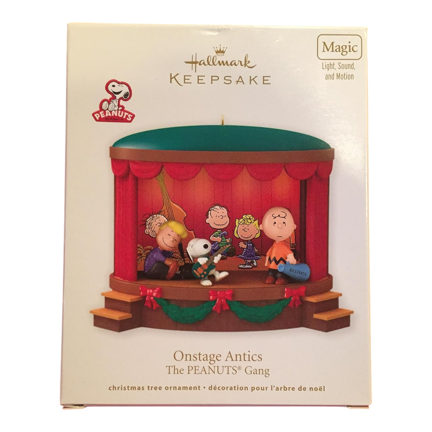 2012 Onstage Antics Hallmark Ornament (Peanuts) QXI2924 Image2