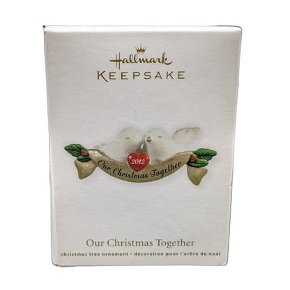 2012 Our Christmas Together Hallmark Ornament (Bird) QXG4544
