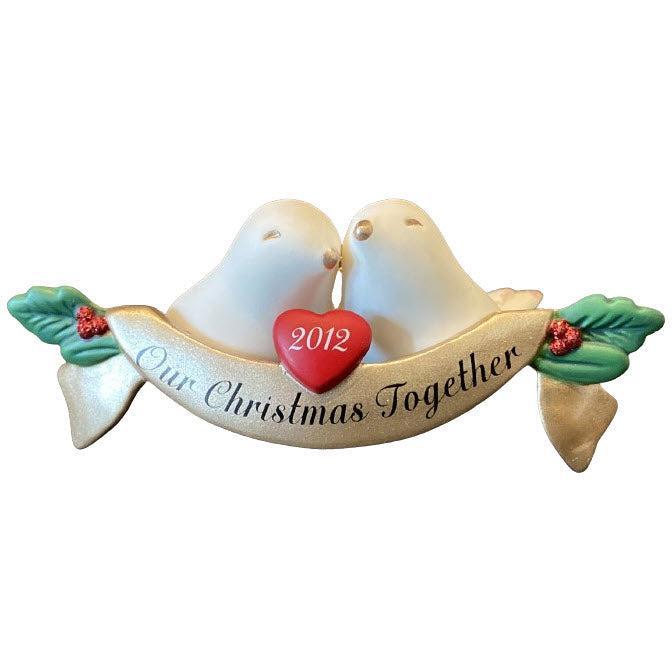 2012 Our Christmas Together Hallmark Ornament (Bird) QXG4544