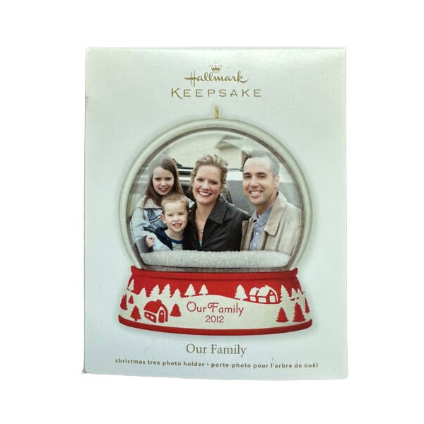 2012 Our Family Hallmark Ornament (Photo Holder) QXG4764