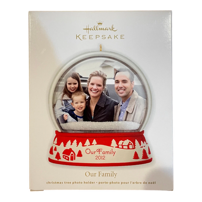 2012 Our Family Hallmark Ornament (Photo Holder) QXG4764 Image2