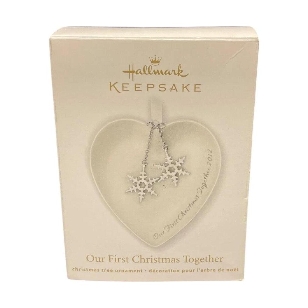 2012 Our First Christmas Together Hallmark Ornament (Our First Christmas) QXG4564 Image2
