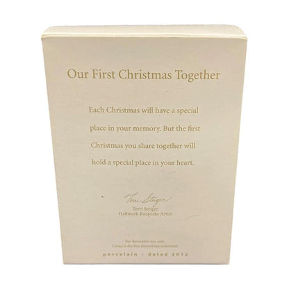 2012 Our First Christmas Together Hallmark Ornament (Our First Christmas) QXG4564 Image4