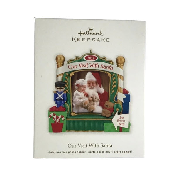 2012 Our Visit With Santa Hallmark Ornament (Our Visit With Santa) LPR3871