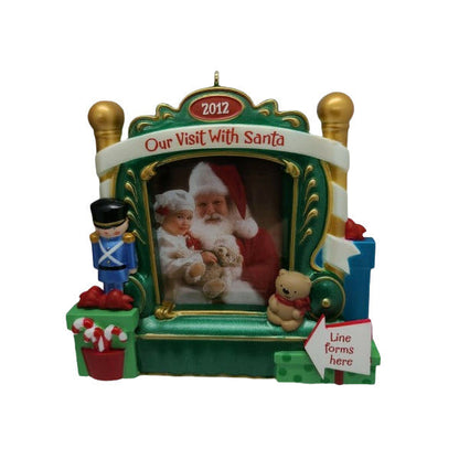 2012 Our Visit With Santa Hallmark Ornament (Our Visit With Santa) LPR3871