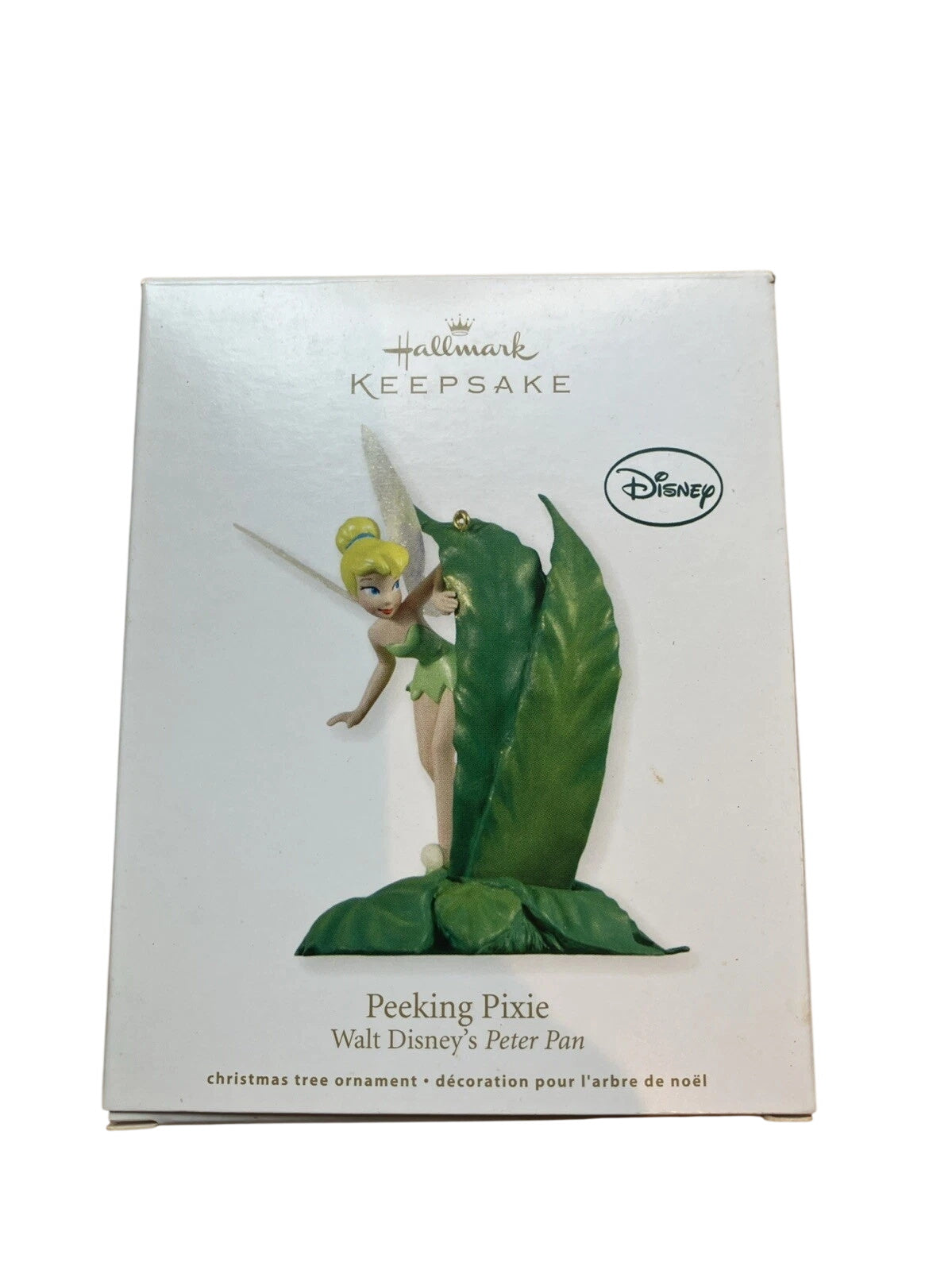 2012 Peeking Pixie Hallmark Ornament (Tinker Bell) QXD1624 Image2