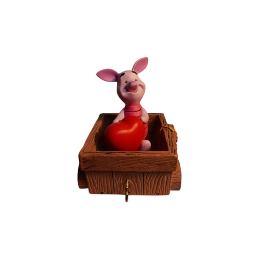 2012 Piglet in Wagon Precious Moments 122408 Image1