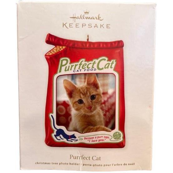 2012 Purrfect Cat Hallmark Ornament (Photo Holder) QXG4724