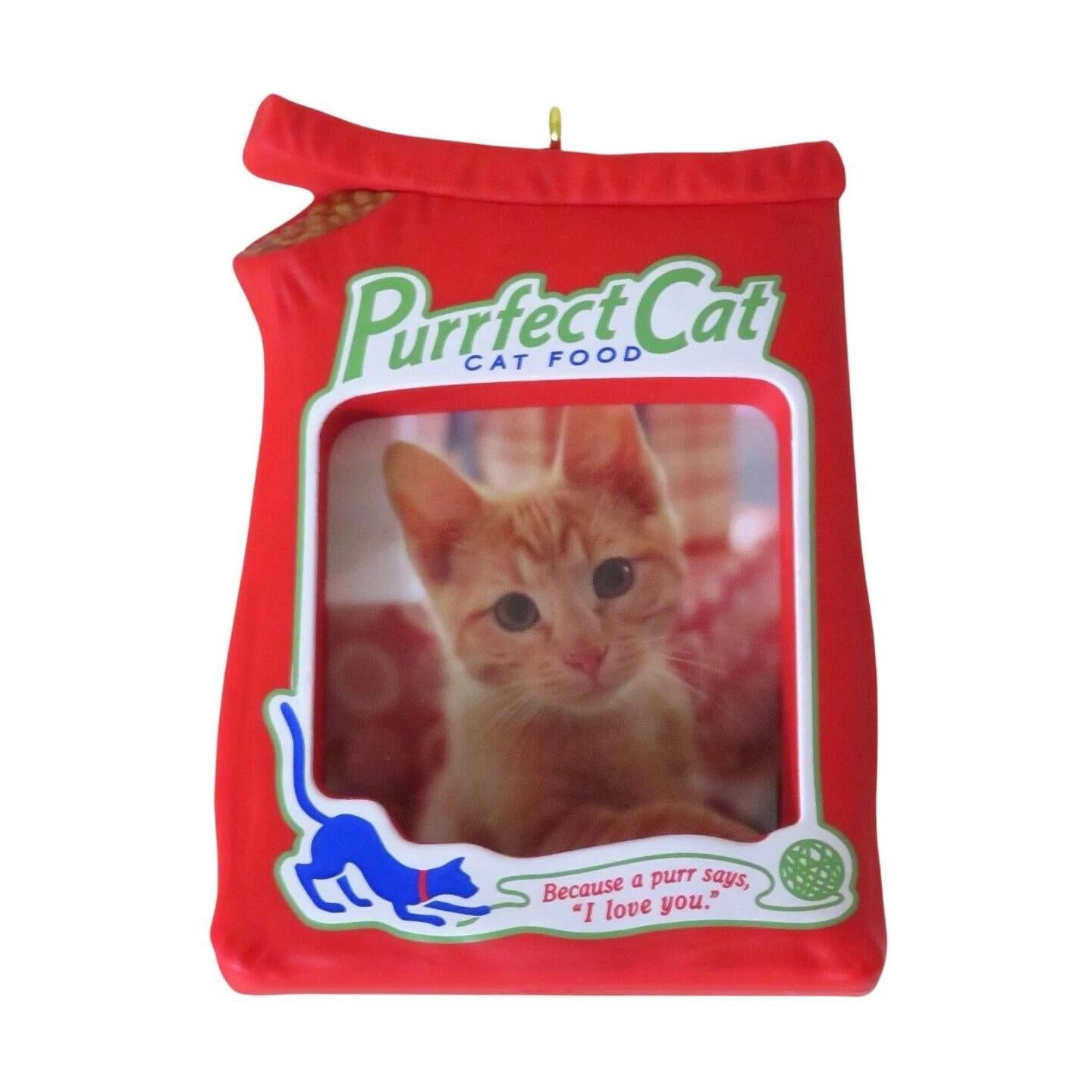 2012 Purrfect Cat Hallmark Ornament (Photo Holder) QXG4724 Image1