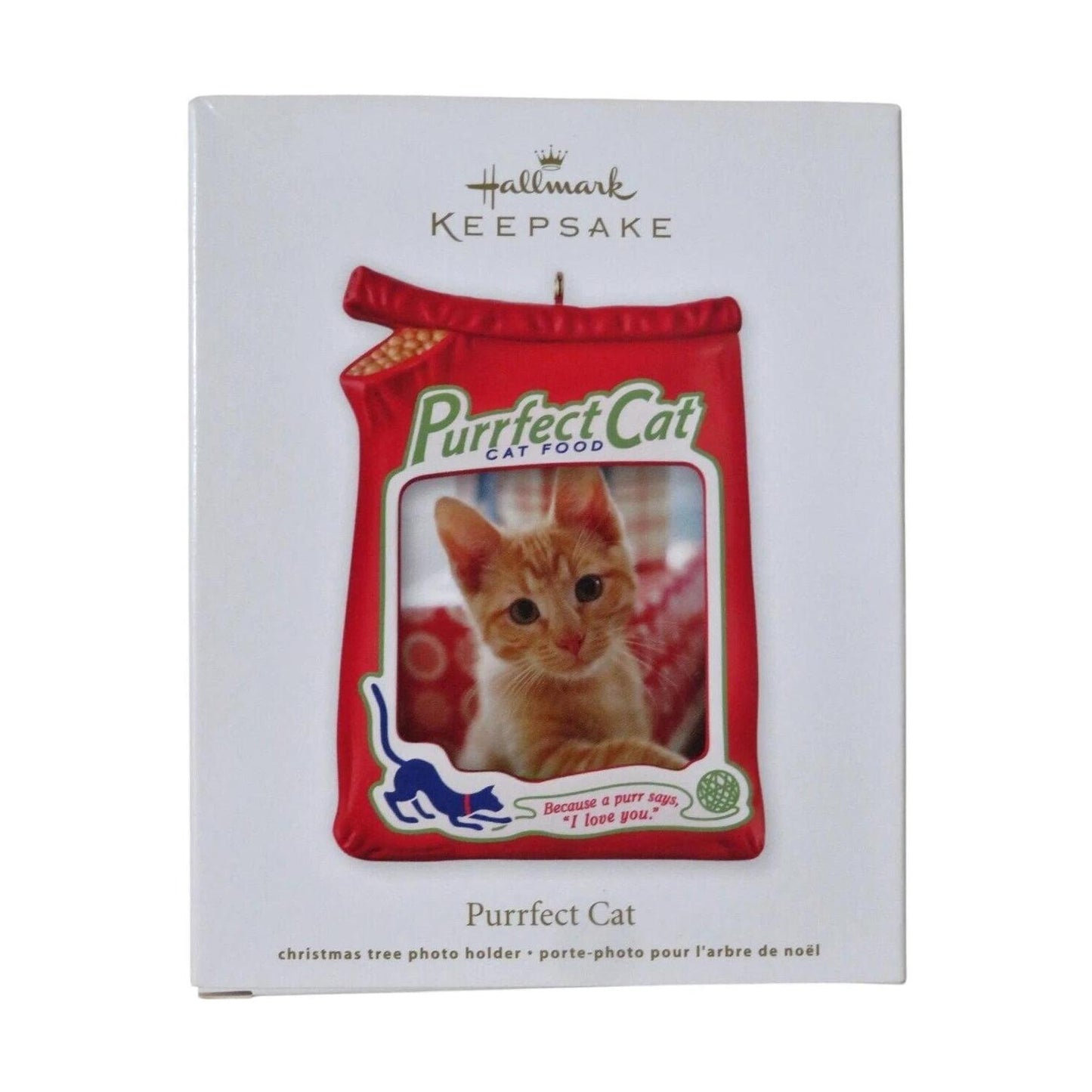 2012 Purrfect Cat Hallmark Ornament (Photo Holder) QXG4724 Image2