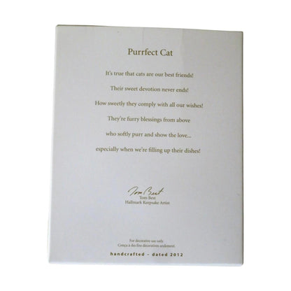 2012 Purrfect Cat Hallmark Ornament (Photo Holder) QXG4724 Image5