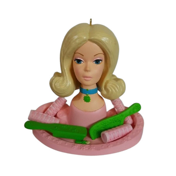 2012 Quick Curl Barbie Beauty Center Hallmark Ornament (Barbie) QXI2711