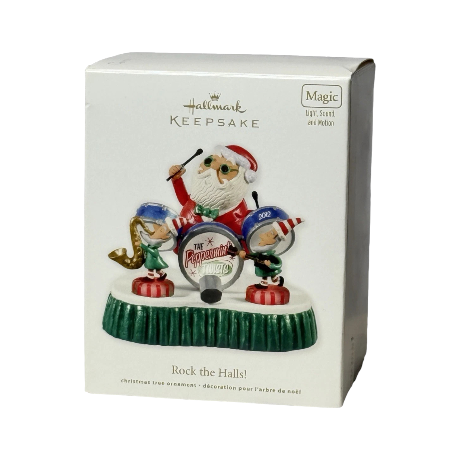 2012 Rock the Halls! Hallmark Ornament (Band) QXG3201