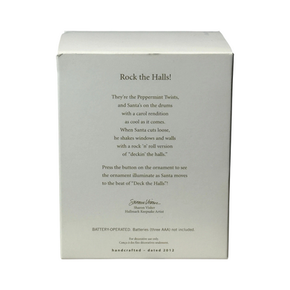 2012 Rock the Halls! Hallmark Ornament (Band) QXG3201