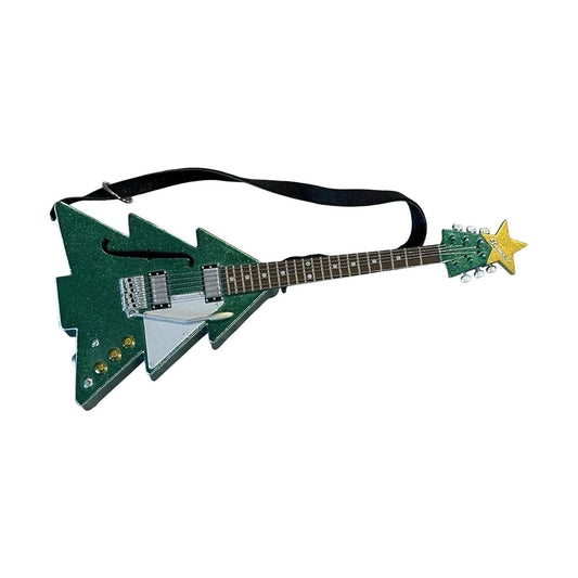2012 Rockin' Around the Christmas Tree Hallmark Ornament (Guitar) QXG3211 Image1
