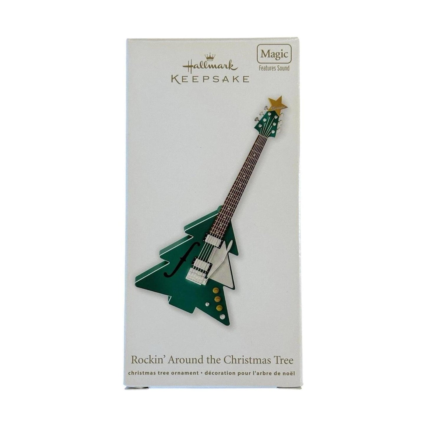 2012 Rockin' Around the Christmas Tree Hallmark Ornament (Guitar) QXG3211 Image2