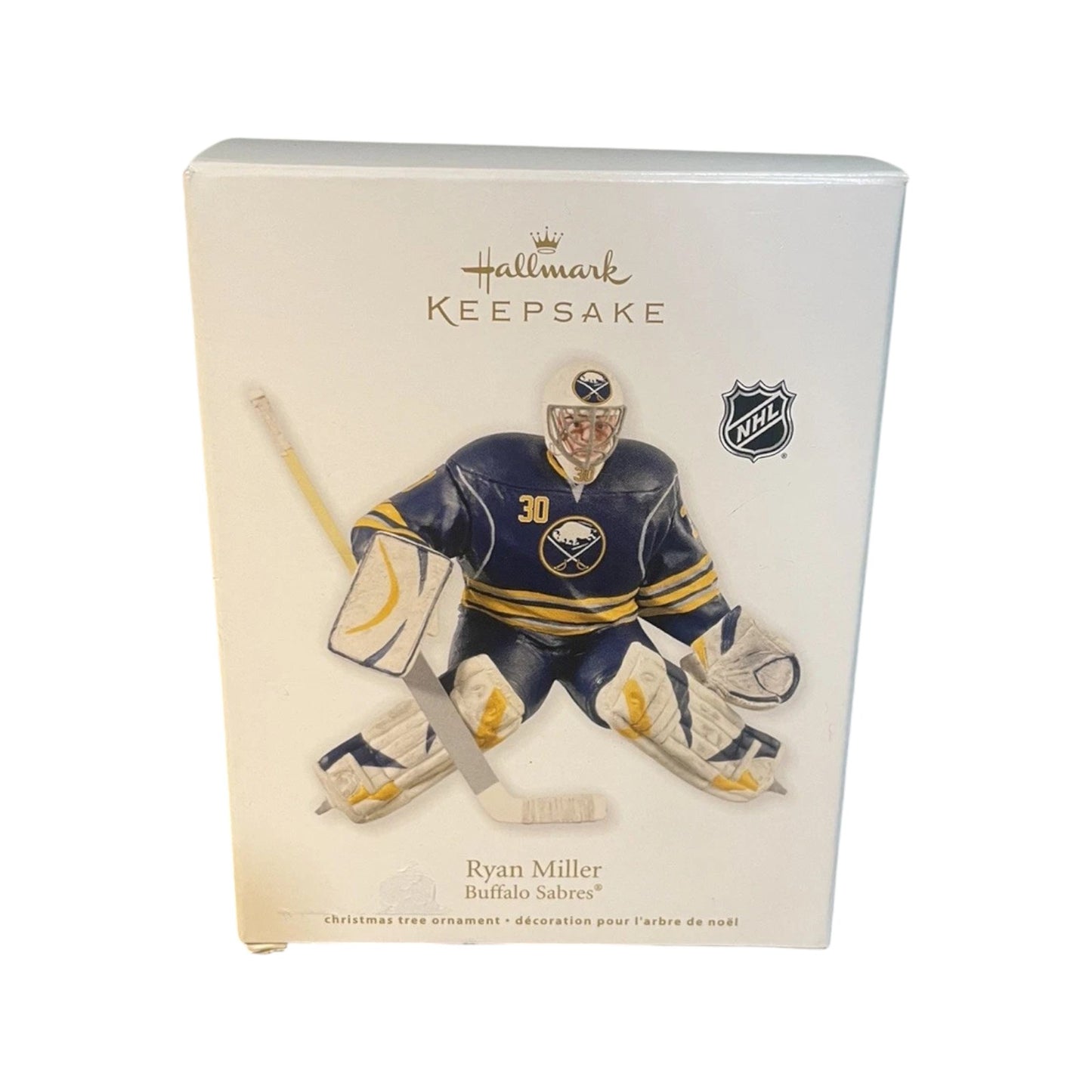 2012 Ryan Miller Hallmark Ornament (Hockey Greats) QXI2101 Image2