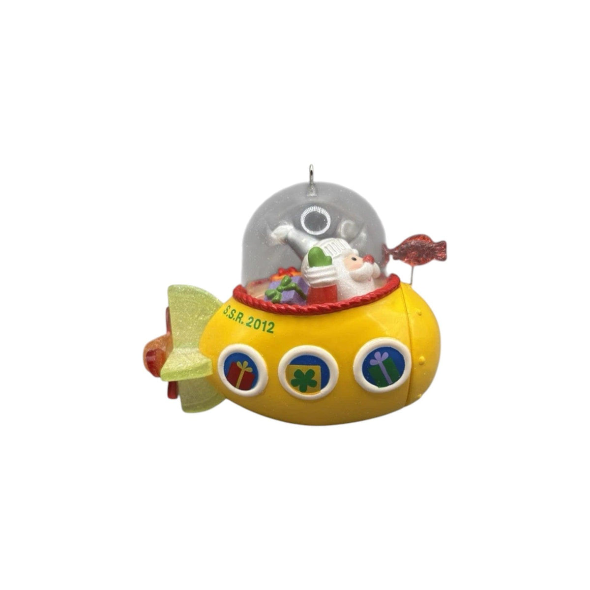 2012 Santa's Sweet Ride - Submarine Hallmark Ornament (Santa's Sweet Ride) QX8164 Image1