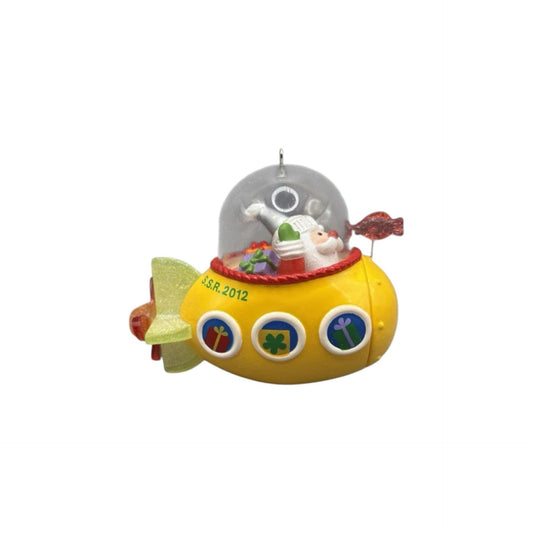 2012 Santa's Sweet Ride - Submarine Hallmark Ornament (Santa's Sweet Ride) QX8164 Image1
