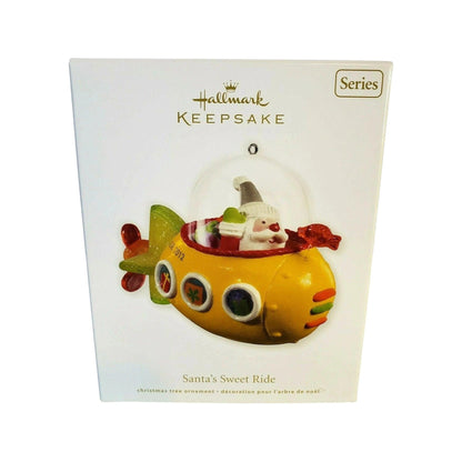 2012 Santa's Sweet Ride - Submarine Hallmark Ornament (Santa's Sweet Ride) QX8164 Image2