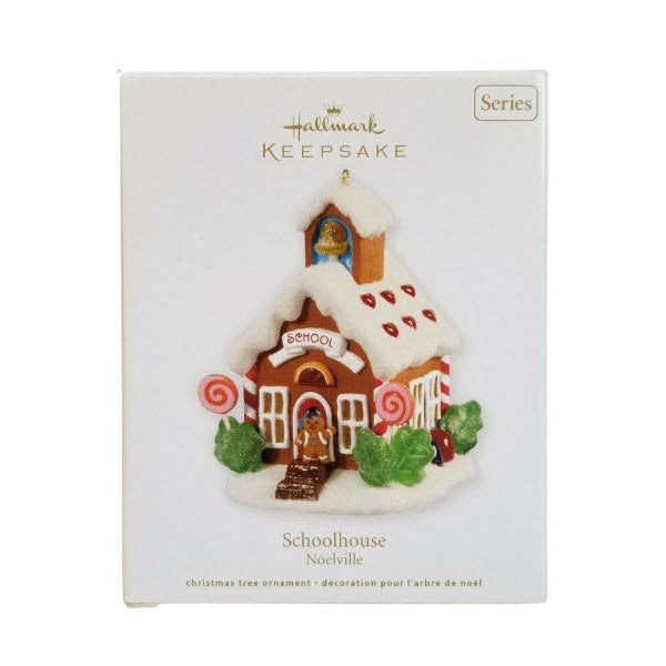2012 Schoolhouse Hallmark Ornament (Noelville) QX8014