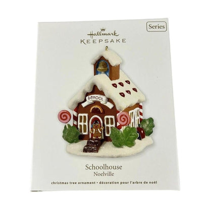 2012 Schoolhouse Hallmark Ornament (Noelville) QX8014 Image2