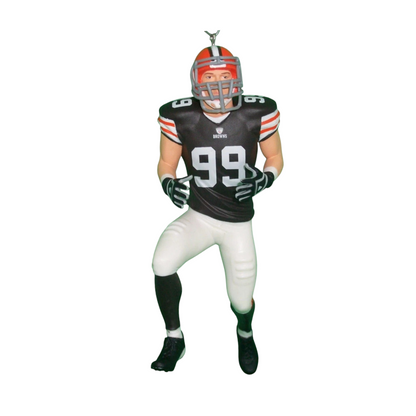 2012 Scott Fujita Hallmark Ornament (Football Legends) QXI2211