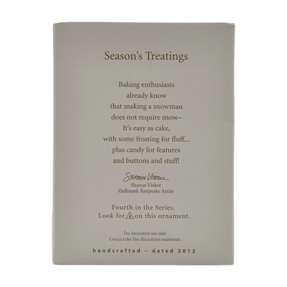 2012 Season's Treatings Hallmark Ornament (Season's Treatings) LPR3814 Image6