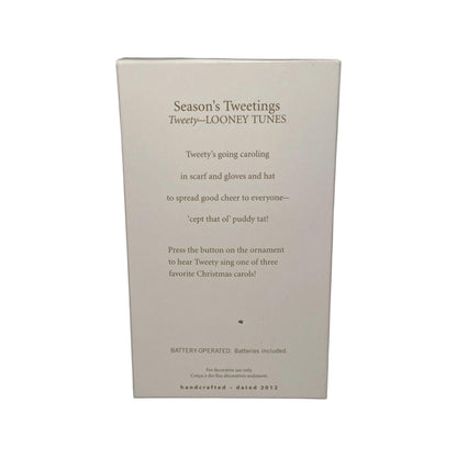 2012 Season's Tweetings Hallmark Ornament (Looney Tunes) QXI2811 Image8