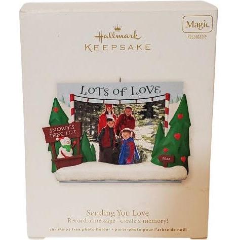 2012 Sending You Love Hallmark Ornament (Record a message -create a memory!) QXG4814