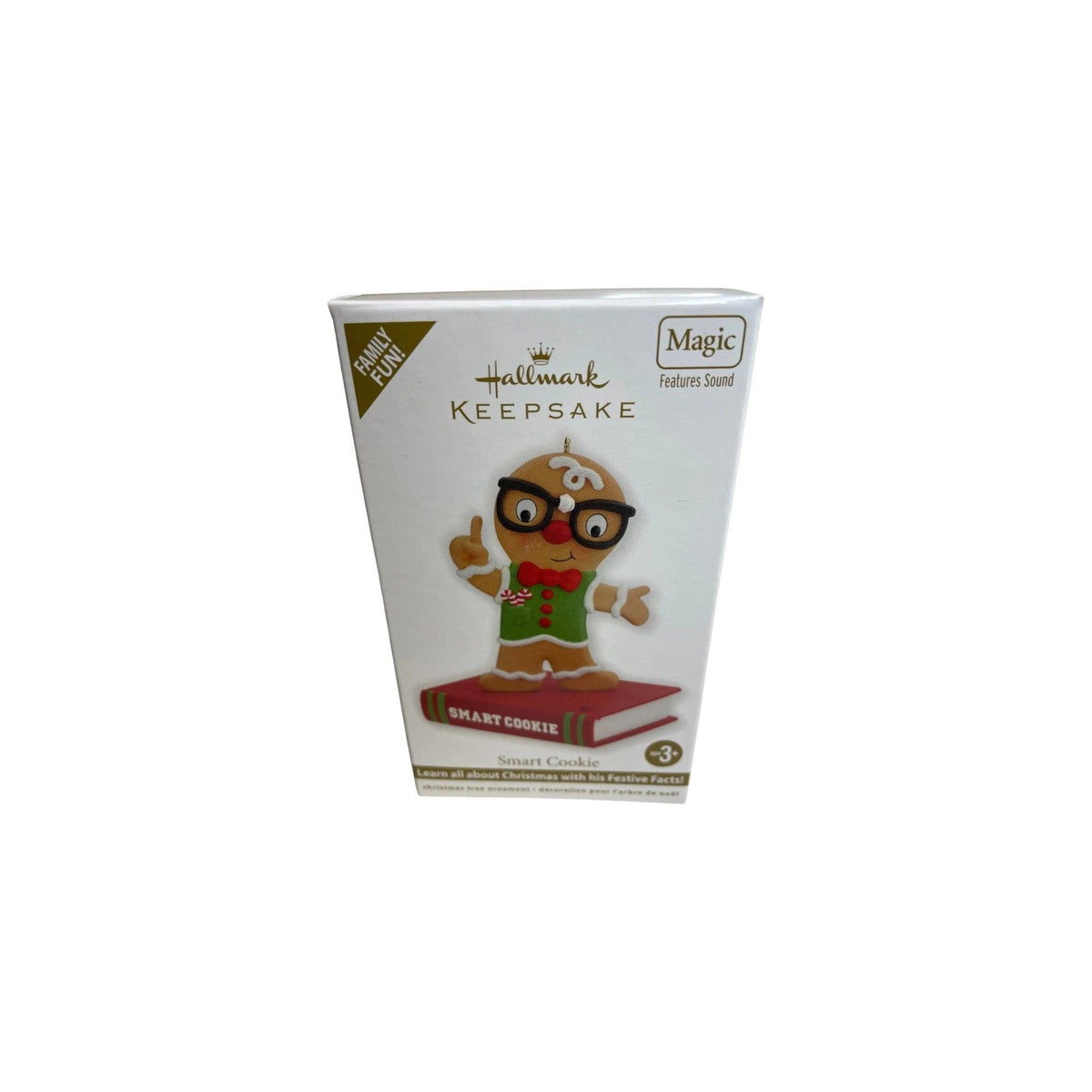 2012 Smart Cookie Hallmark Ornament (Gingerbread) QXGP4054 Image2