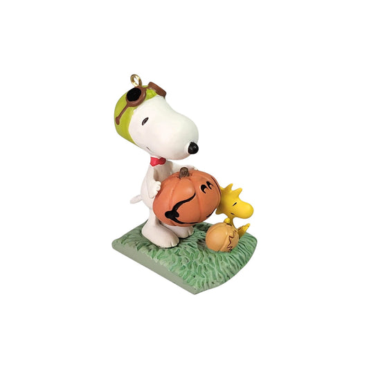 2012 Snoopy and Woodstock o' Lanterns Hallmark Ornament (Peanuts) QFO5211 Image1