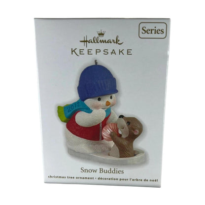 2012 Snow Buddies Hallmark Ornament (Snow Buddies) QX8024 Image2