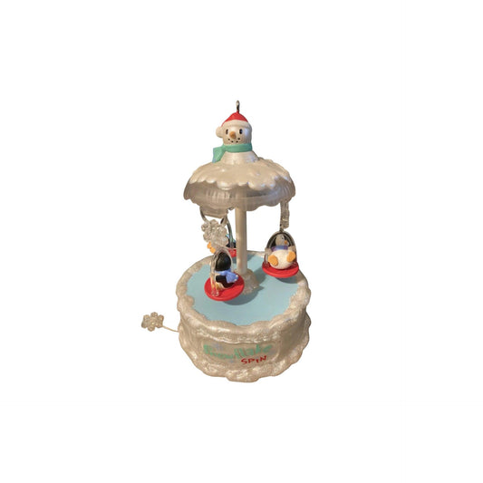 2012 Snowflake Spin Hallmark Ornament (Kris' Penguins) QXG3241 Image1