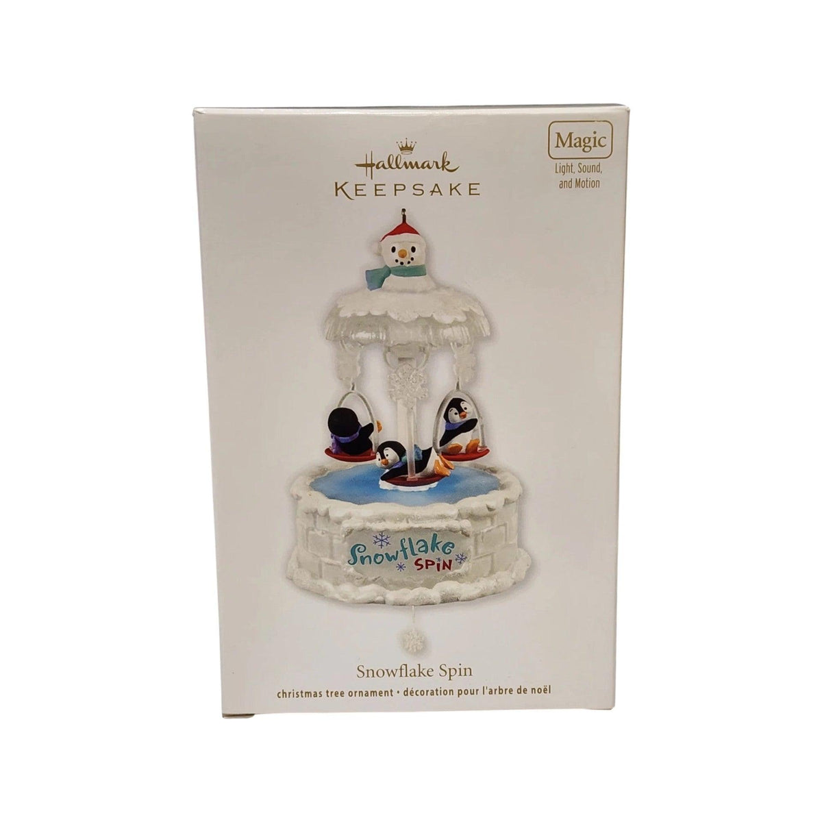 2012 Snowflake Spin Hallmark Ornament (Kris' Penguins) QXG3241 Image2