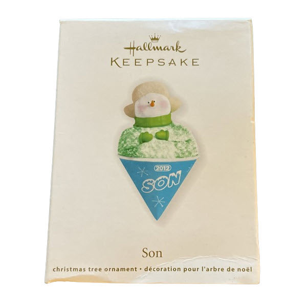 2012 Son Hallmark Ornament (Family) QXG4594