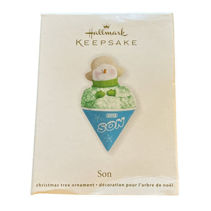 2012 Son Hallmark Ornament (Family) QXG4594