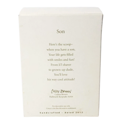 2012 Son Hallmark Ornament (Family) QXG4594 Image4