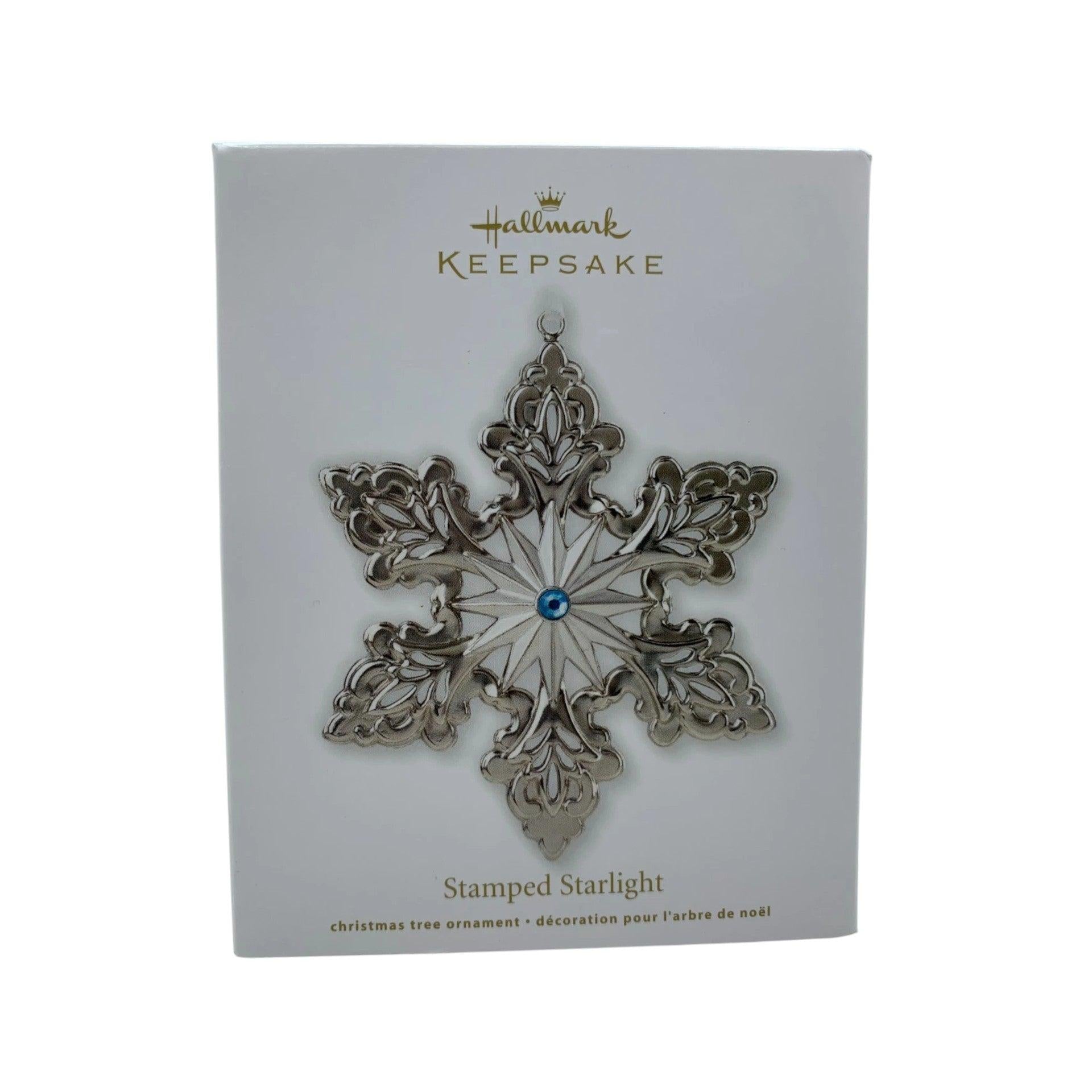 2012 Stamped Starlight Hallmark Ornament (Starlight) QXG3551 Image2
