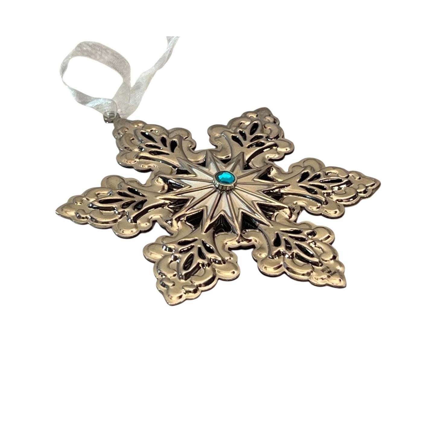 2012 Stamped Starlight Hallmark Ornament (Starlight) QXG3551 Image3