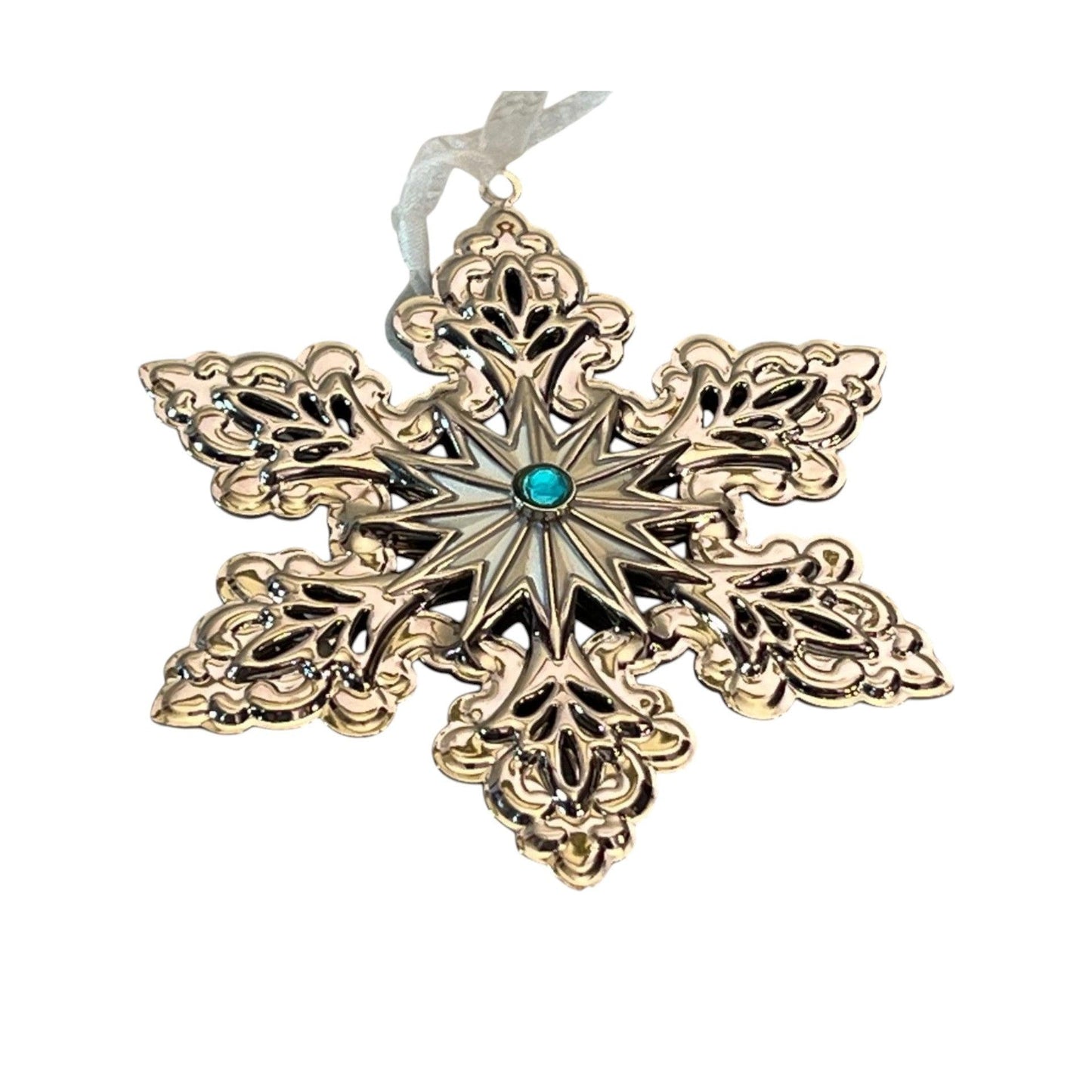 2012 Stamped Starlight Hallmark Ornament (Starlight) QXG3551 Image4