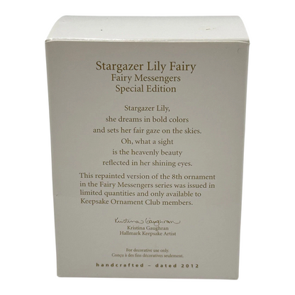 2012 Stargazer Lily Fairy (Fairy Messengers)
