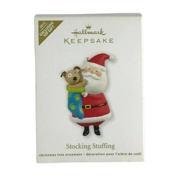 2012 Stocking Stuffing Hallmark Ornament (Santa Claus) AD4227
