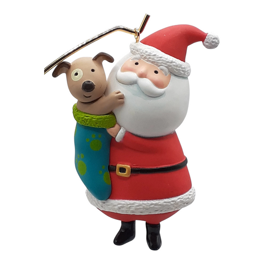 2012 Stocking Stuffing Hallmark Ornament (Santa Claus) AD4227 Image1